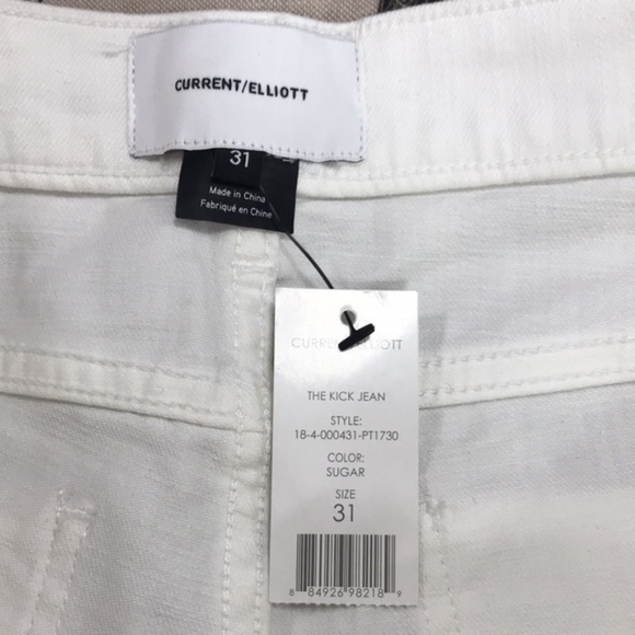 Current/Elliott Cropped Flare Jeans - Picture 8 of 9